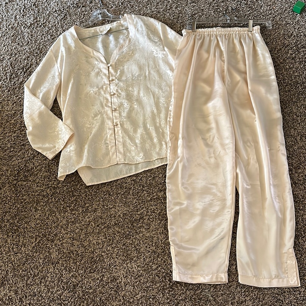Vintage Victoria secret silk pajamas